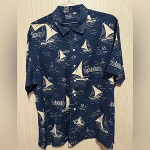 Polo Ralph Lauren men’s shirt sleeve button up sailboat shirt
